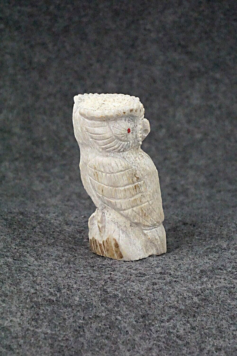 Owl Zuni Fetish Carving - Chris Peina