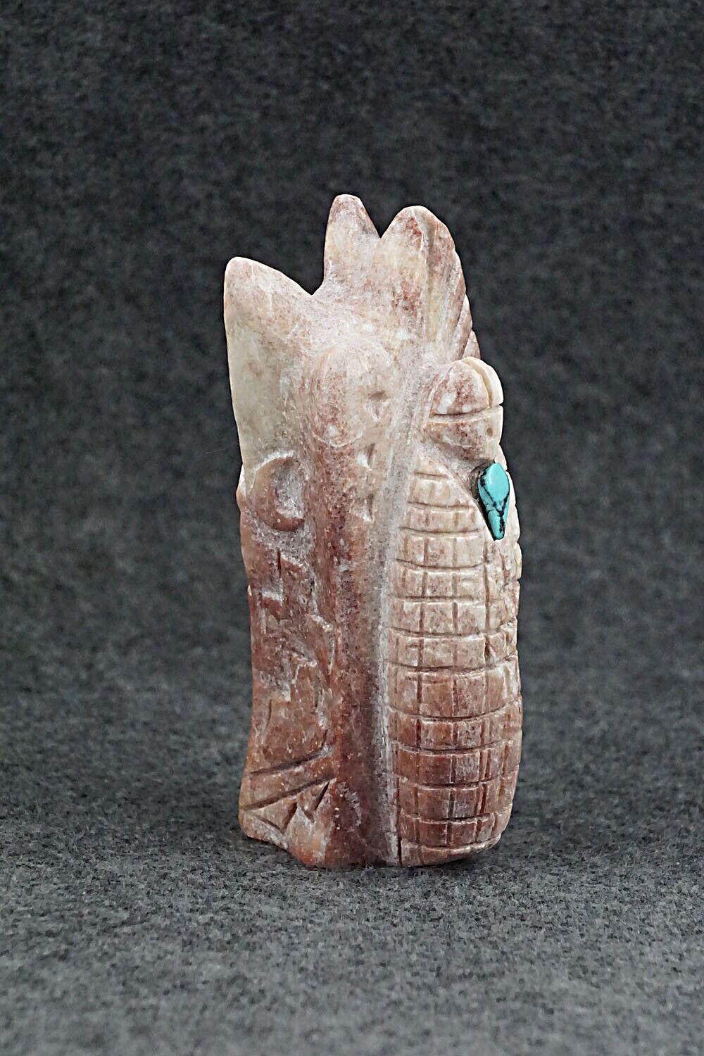 Corn Maiden Zuni Fetish Carving - Vander Tsethlikai