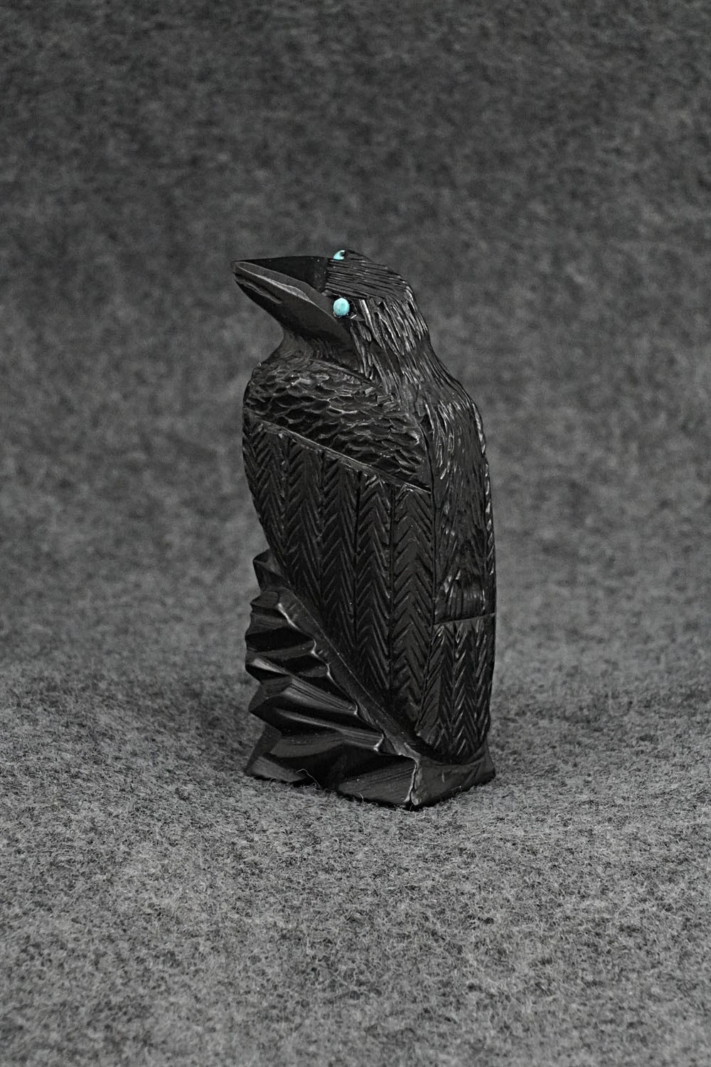 Crow Zuni Fetish Carving - Mike Tucson
