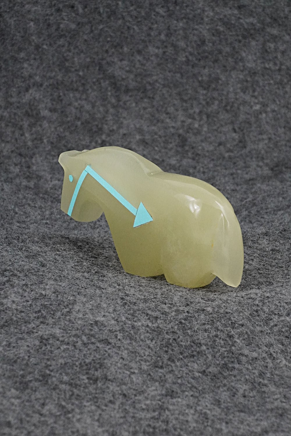 Horse Zuni Fetish Carving - Bernard Laiwakete