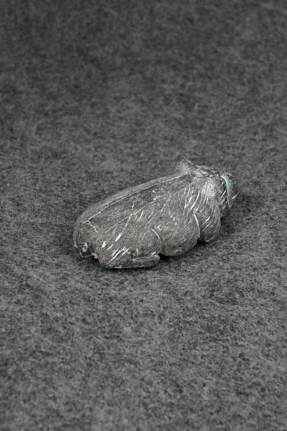 Badger Zuni Fetish Carving - Derrick Kaamasee