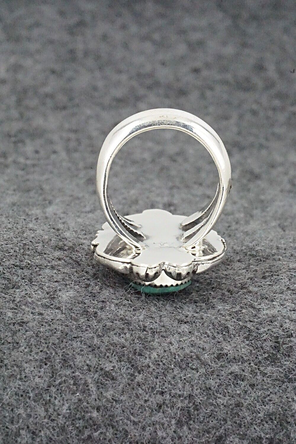 Turquoise & Sterling Silver Ring - Irvin Tsosie - Size 5.25