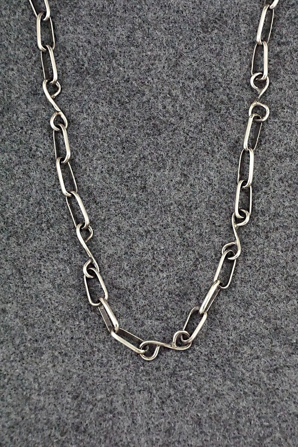 Sterling Silver Chain Necklace - Katherine Yazzie