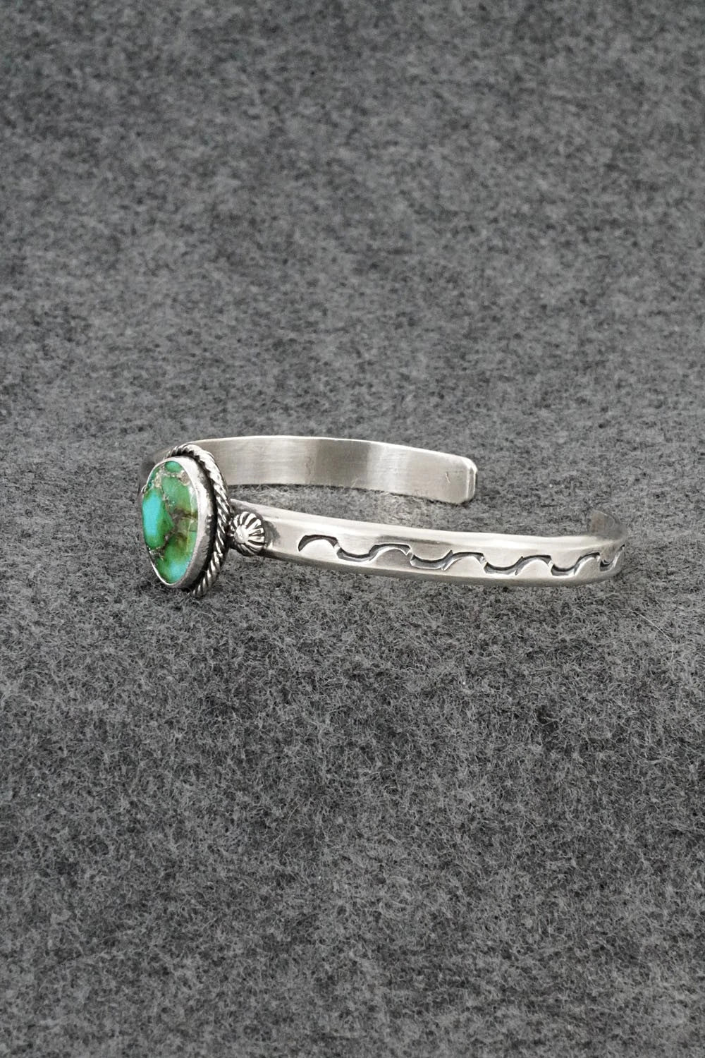 Turquoise & Sterling Silver Bracelet - Samuel Yellowhair