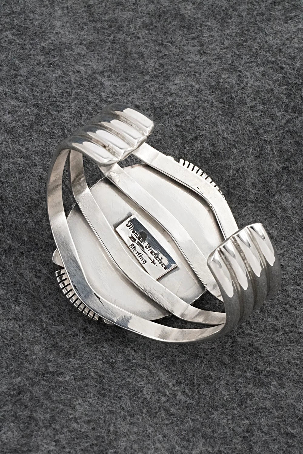 Turquoise & Sterling Silver Bracelet - Thomas Yazzie