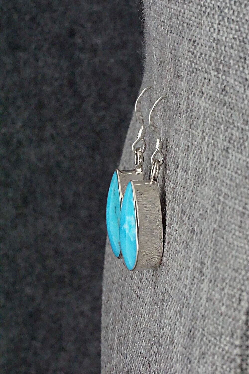 Turquoise & Sterling Silver Earrings - Sadie Jim