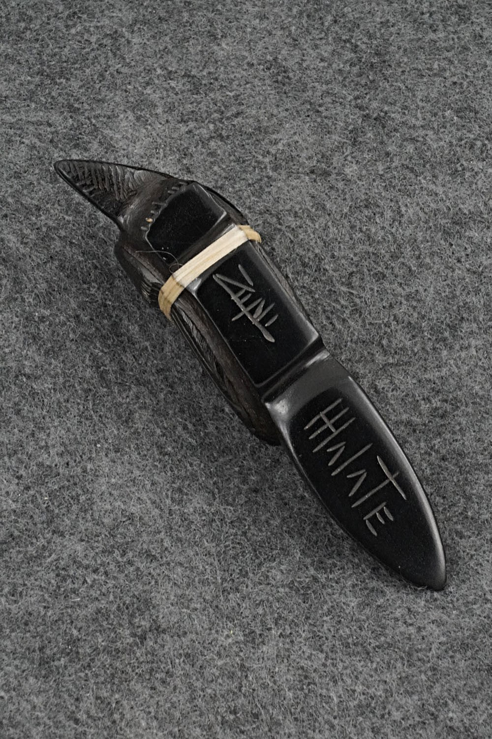 Crow Zuni Fetish Carving - Herb Halate