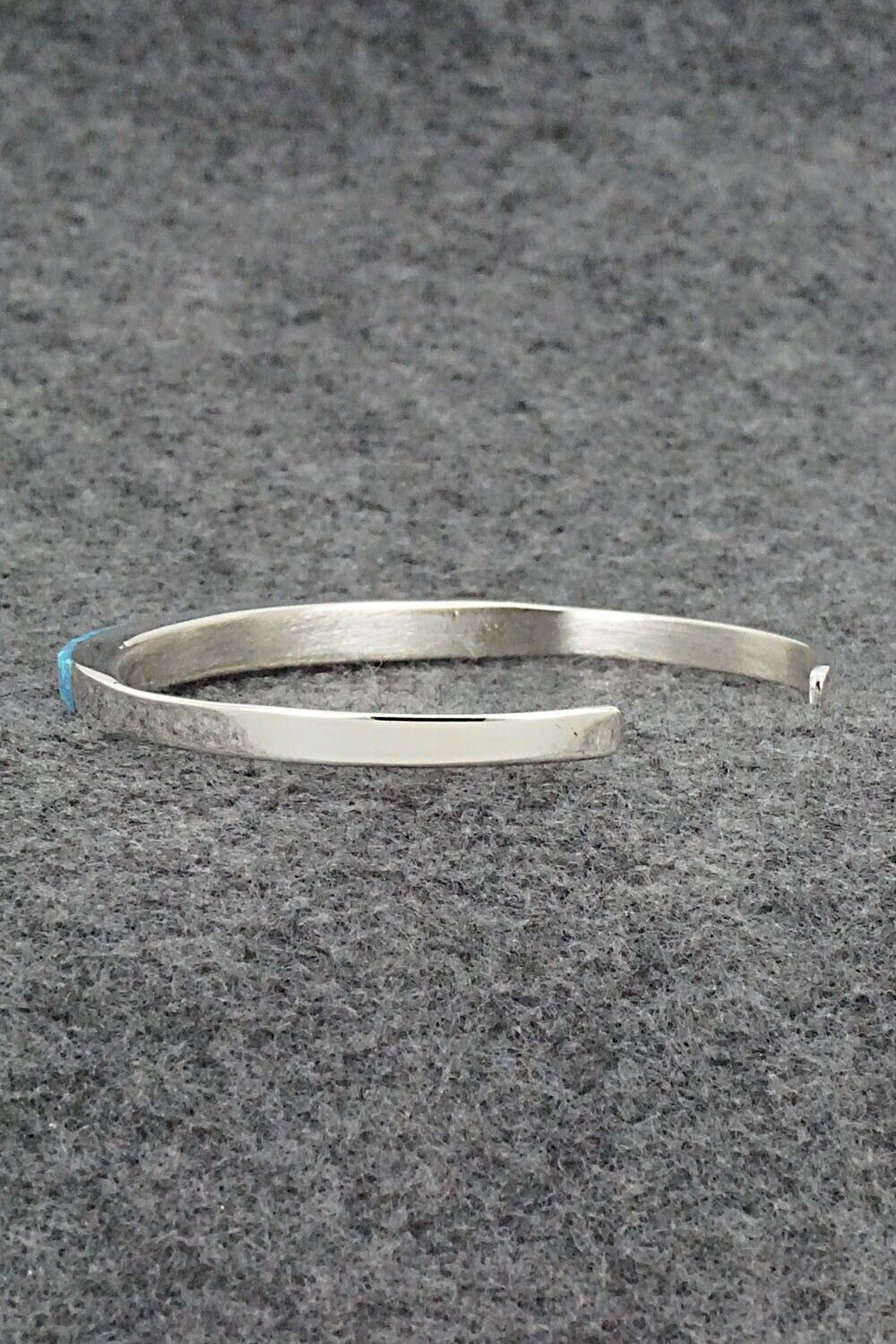 Opalite & Sterling Silver Inlay Bracelet - Phyllis Albert