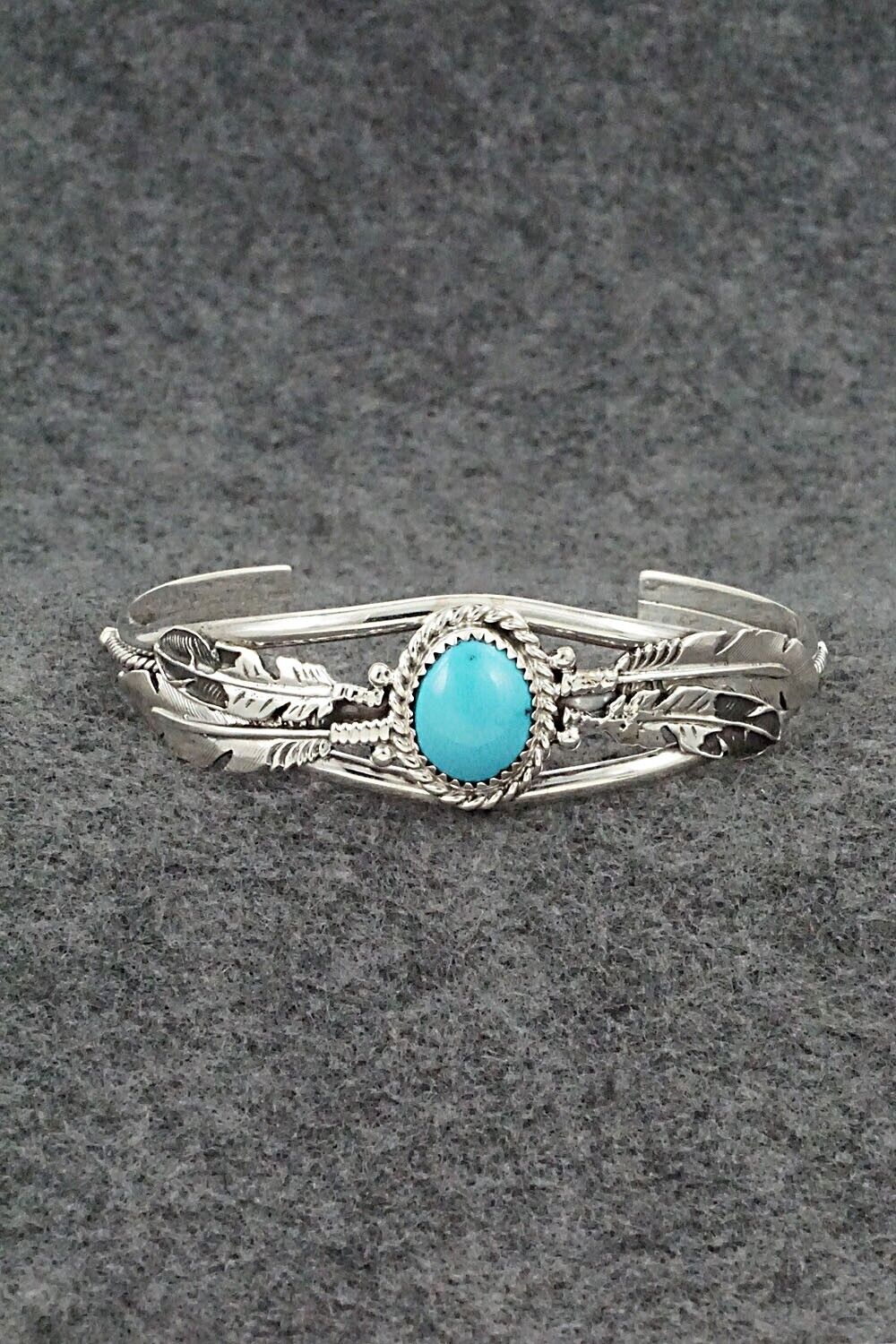 Turquoise & Sterling Silver Bracelet - William Begay