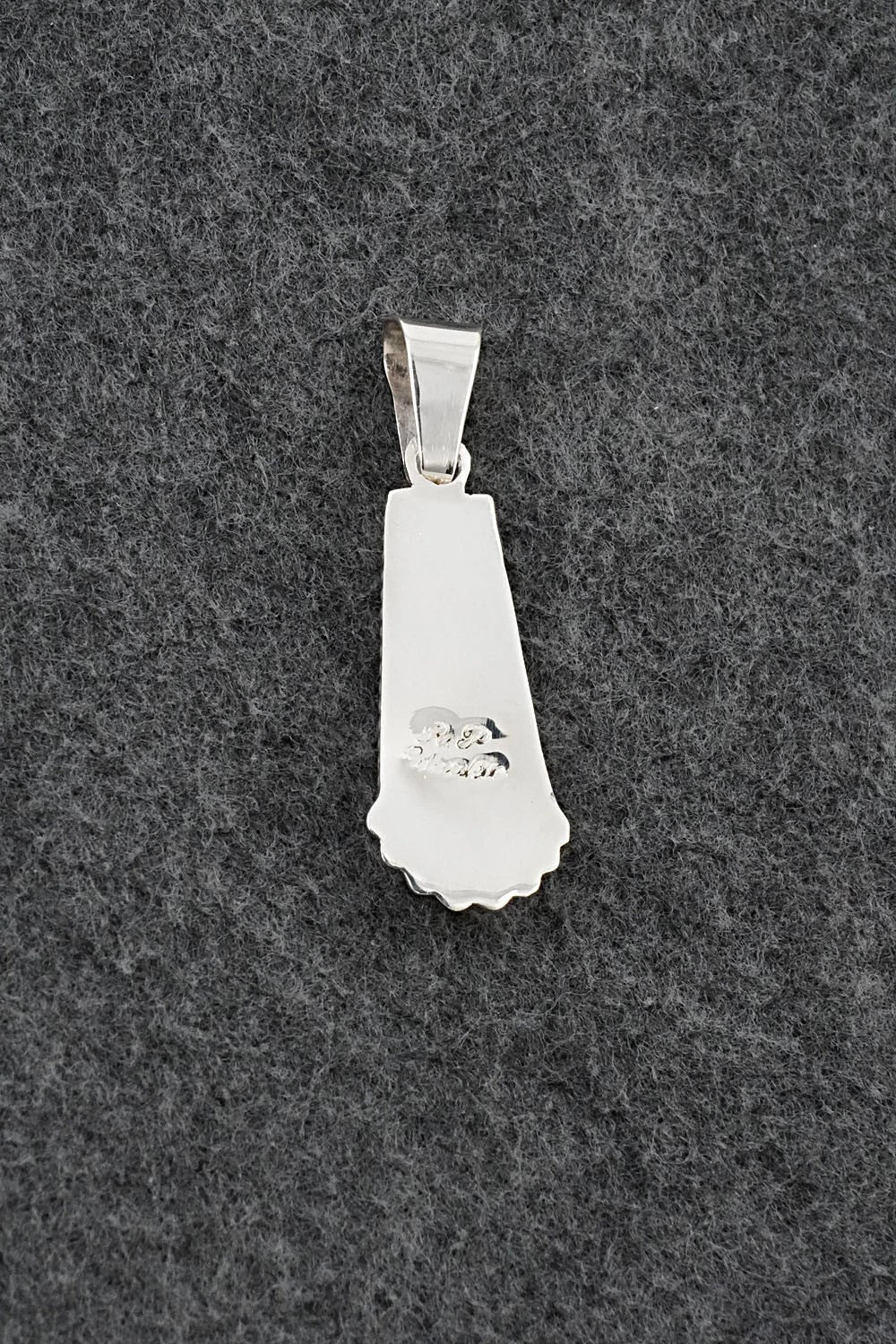 Multi Stone & Sterling Silver Pendant - Rayland Edaakie