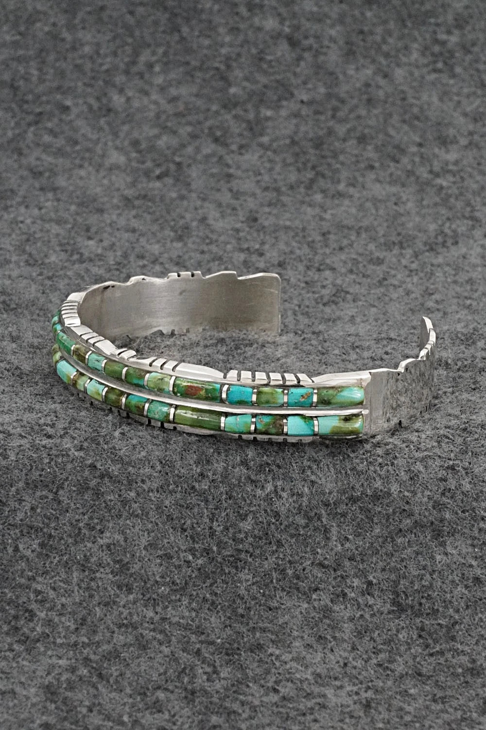 Turquoise & Sterling Silver Bracelet - Sheldon Lalio