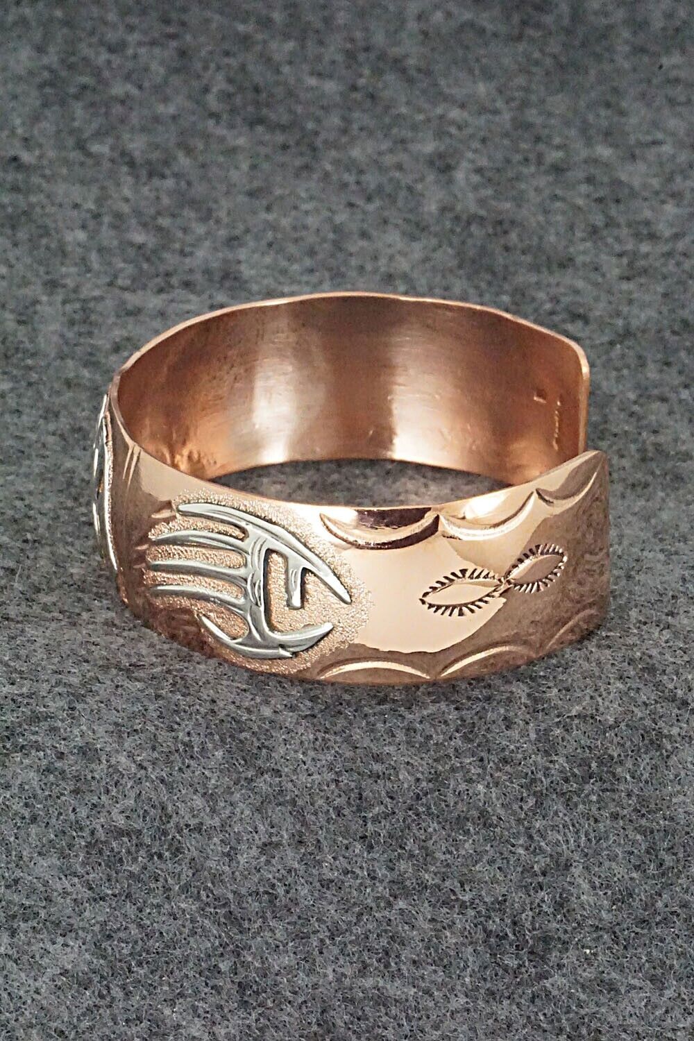 Copper & Sterling Silver Bracelet - Charlene Begay