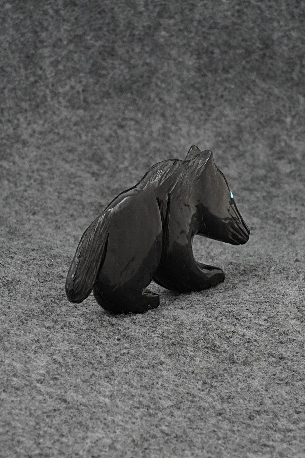 Badger Zuni Fetish Carving - Jonas Hustito