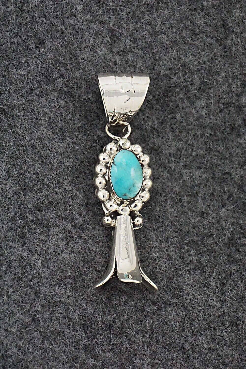 Turquoise & Sterling Silver Pendant - Patsy Lee