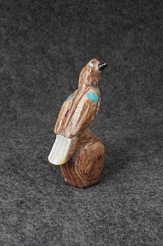 Bird Zuni Fetish Carving - Freddie Leekya