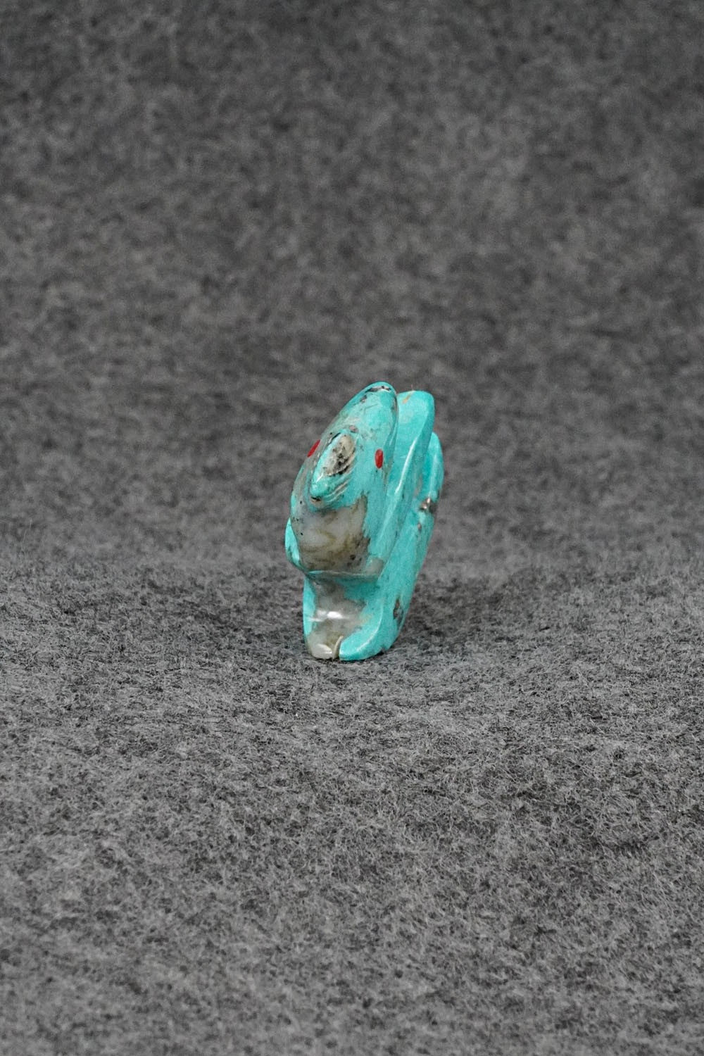 Dinosaur Zuni Fetish Carving - Kenric Laiwakete