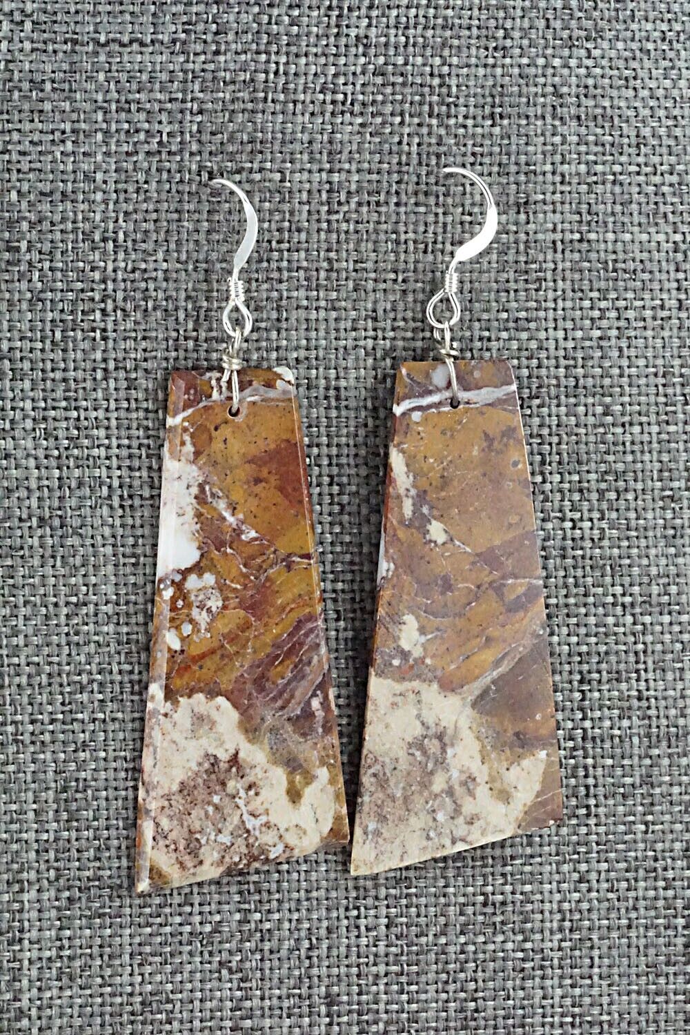 Wild Horse & Sterling Silver Earrings - Francis Garcia