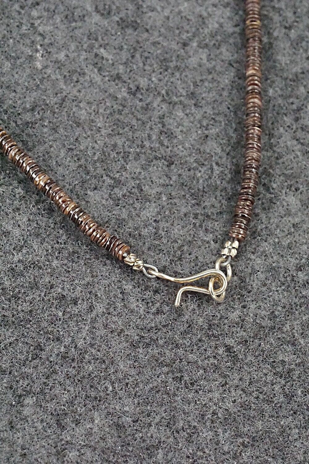 Multi-Stone and Sterling Silver Necklace - Helen Tsosie