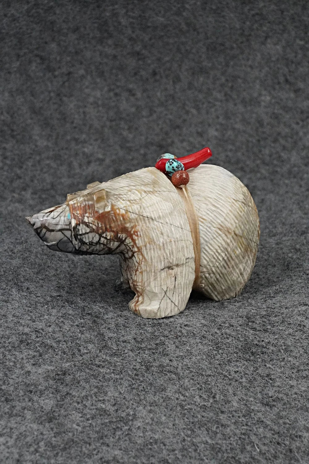 Bear Zuni Fetish Carving - Paulette & Farlan Quam