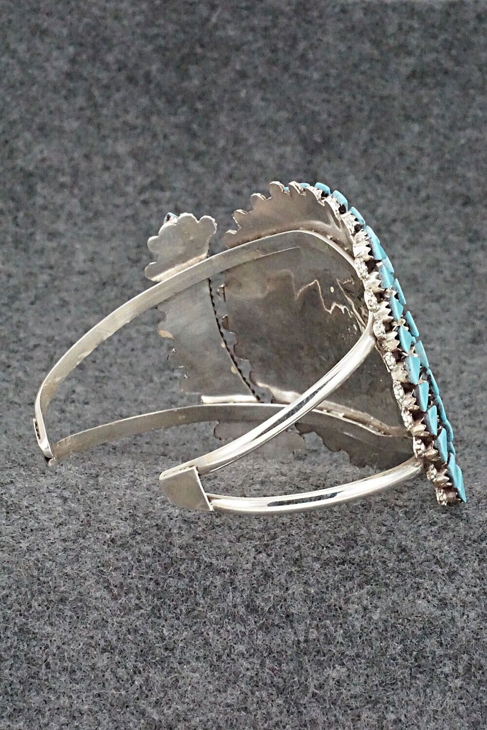 Turquoise & Sterling Silver Bracelet - Merlinda Chavez