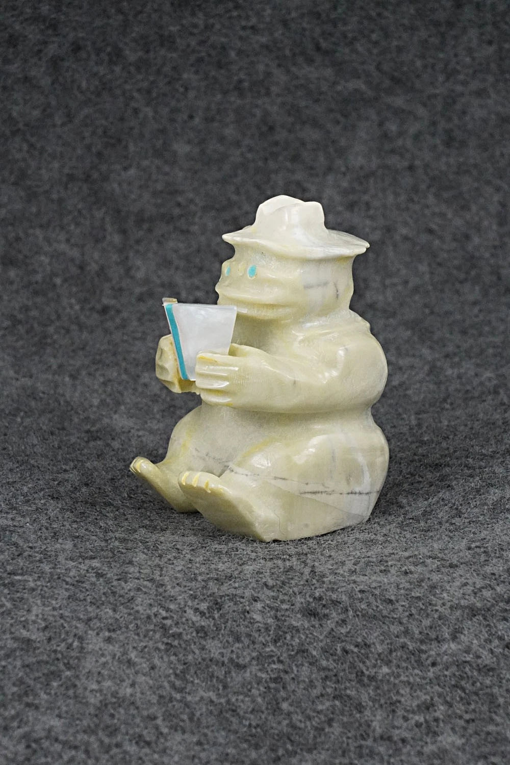 Frog Zuni Fetish Carving - Freddie Leekya