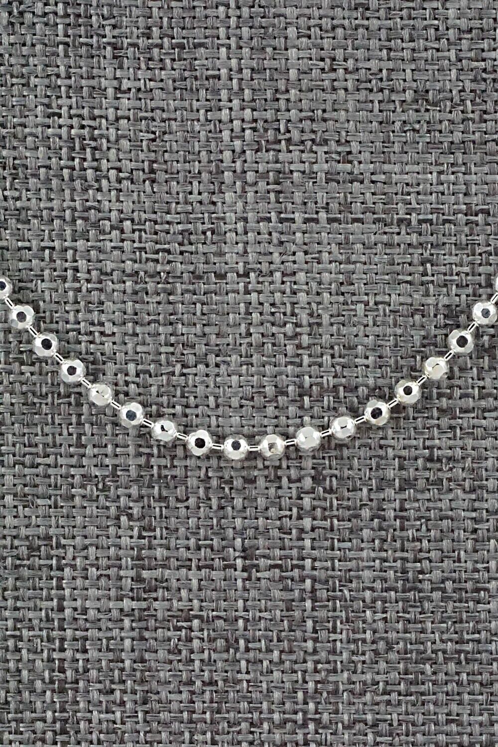 Sterling Silver Chain Necklace - Sterling Silver 16"