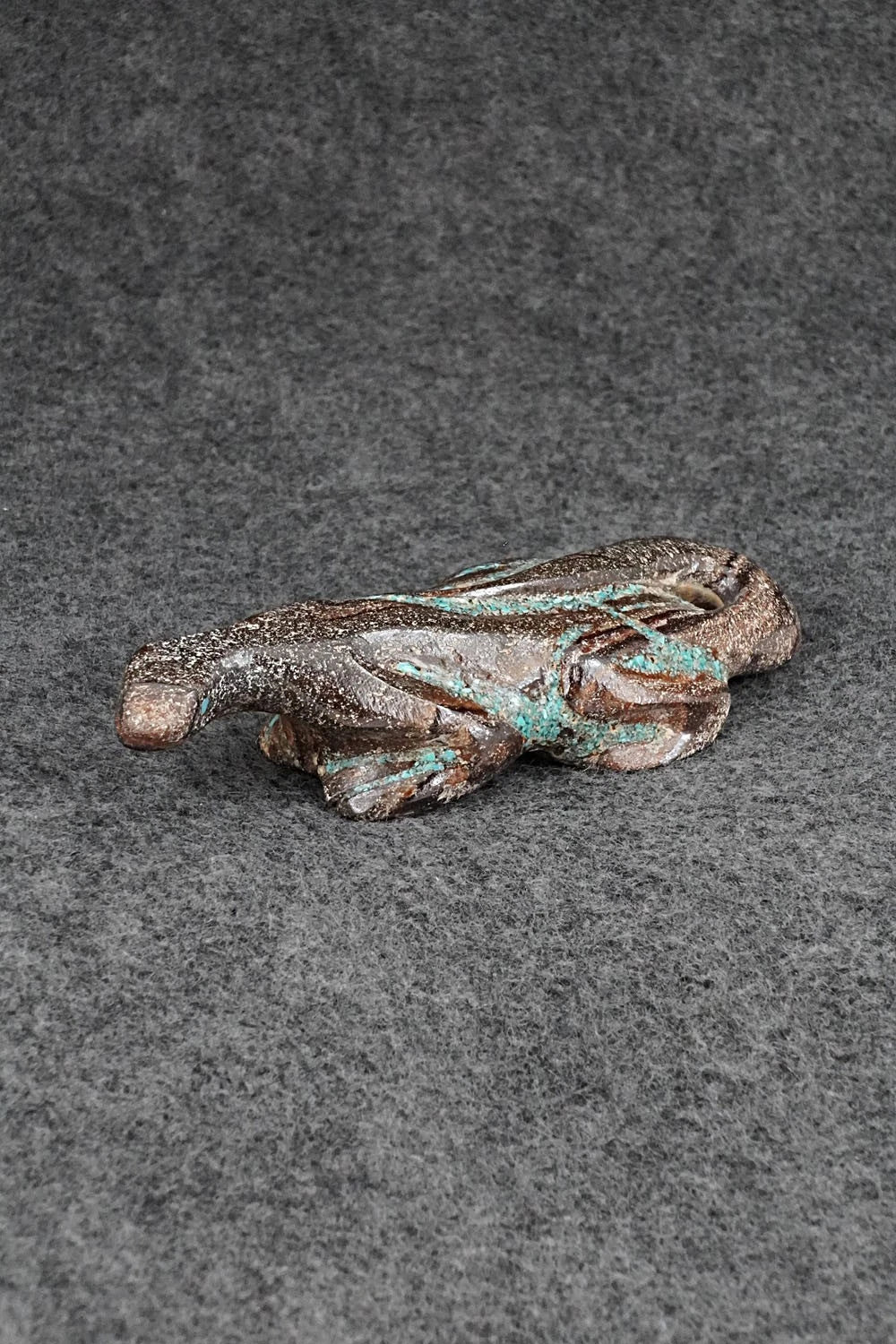 Lizard Zuni Fetish Carving - Harvey Kallestewa