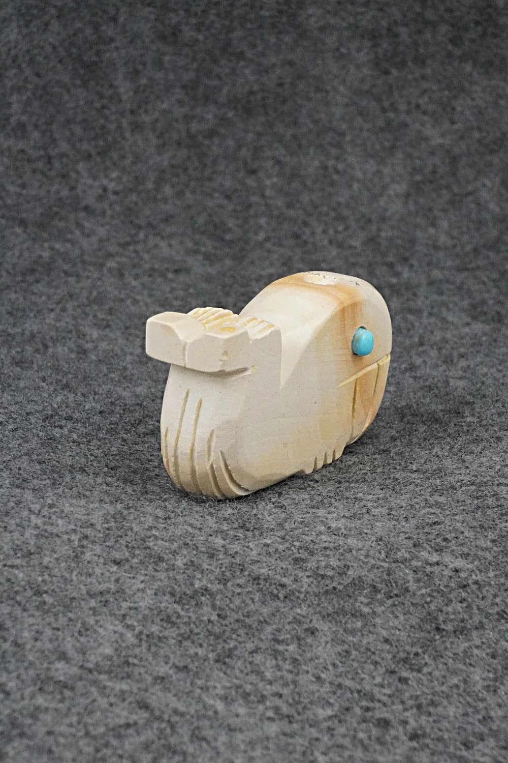 Whale Zuni Fetish Carving - Cody Chavez