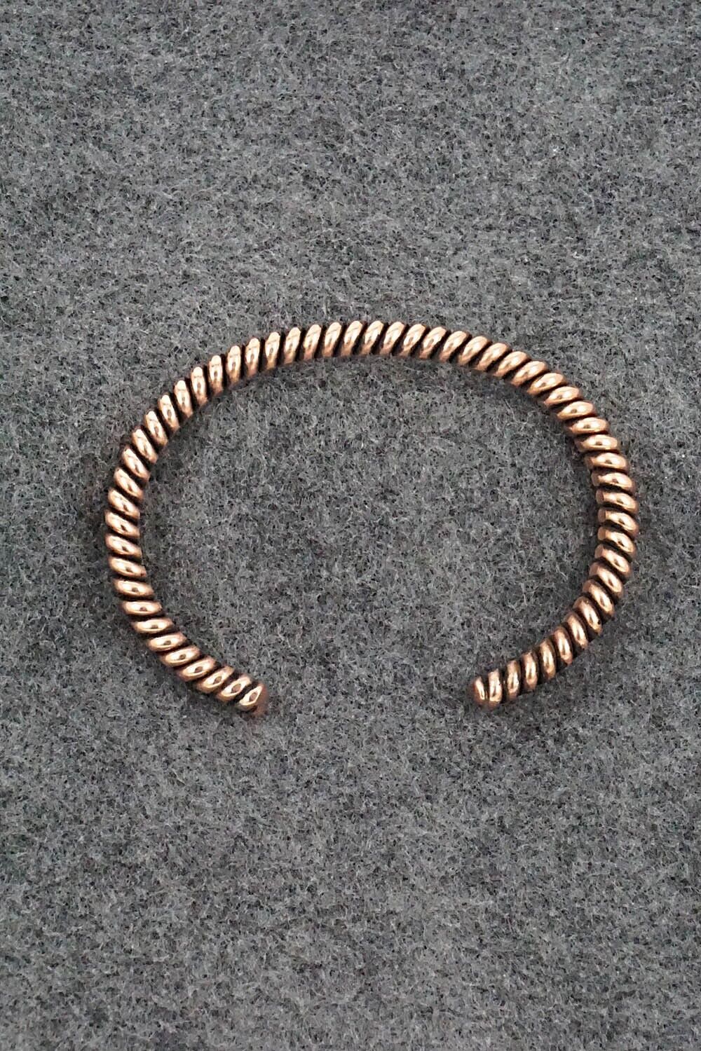 Copper Bracelet - Elaine Tahe