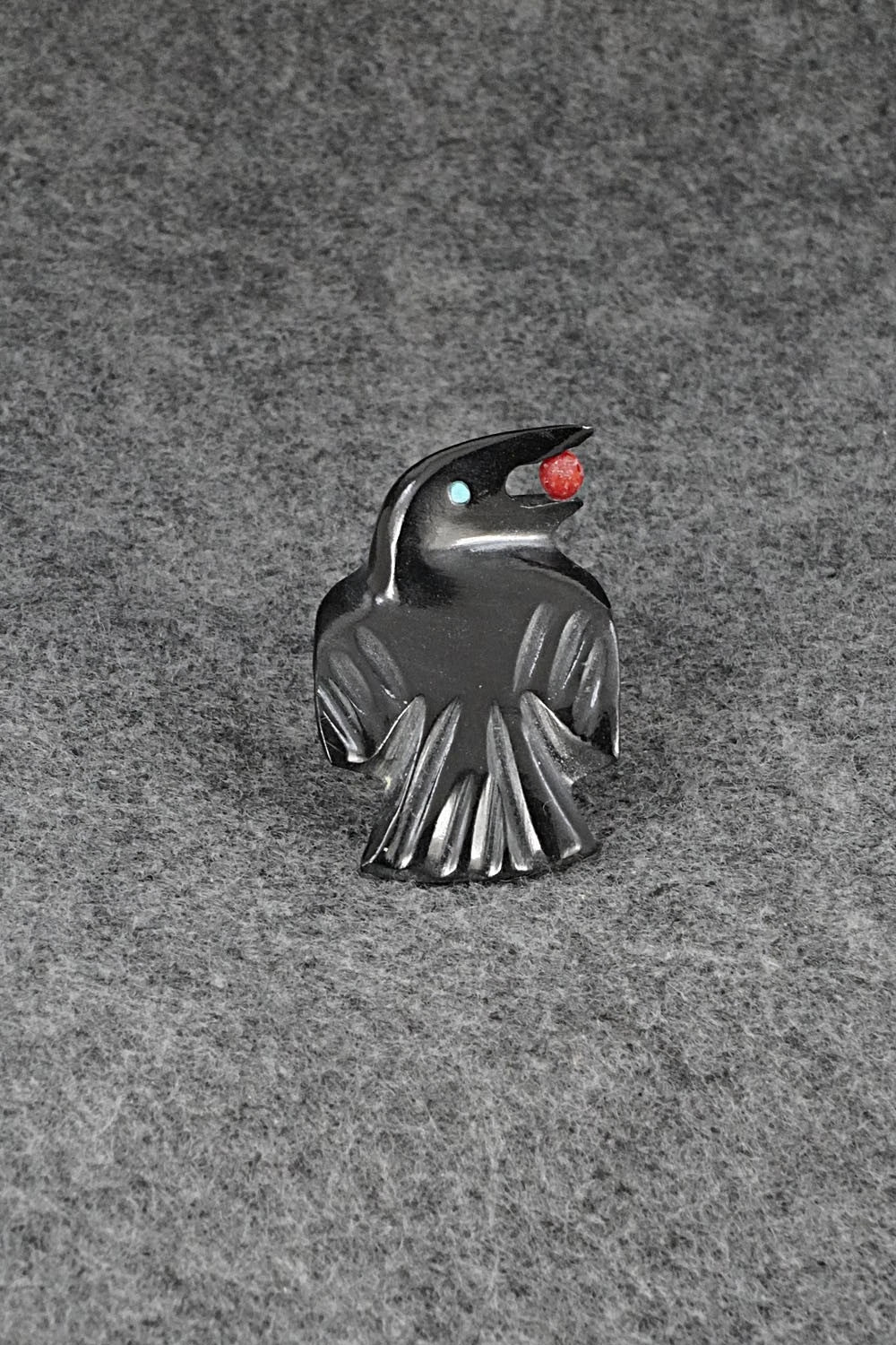 Crow Zuni Fetish Carving - Calvert Bowannie