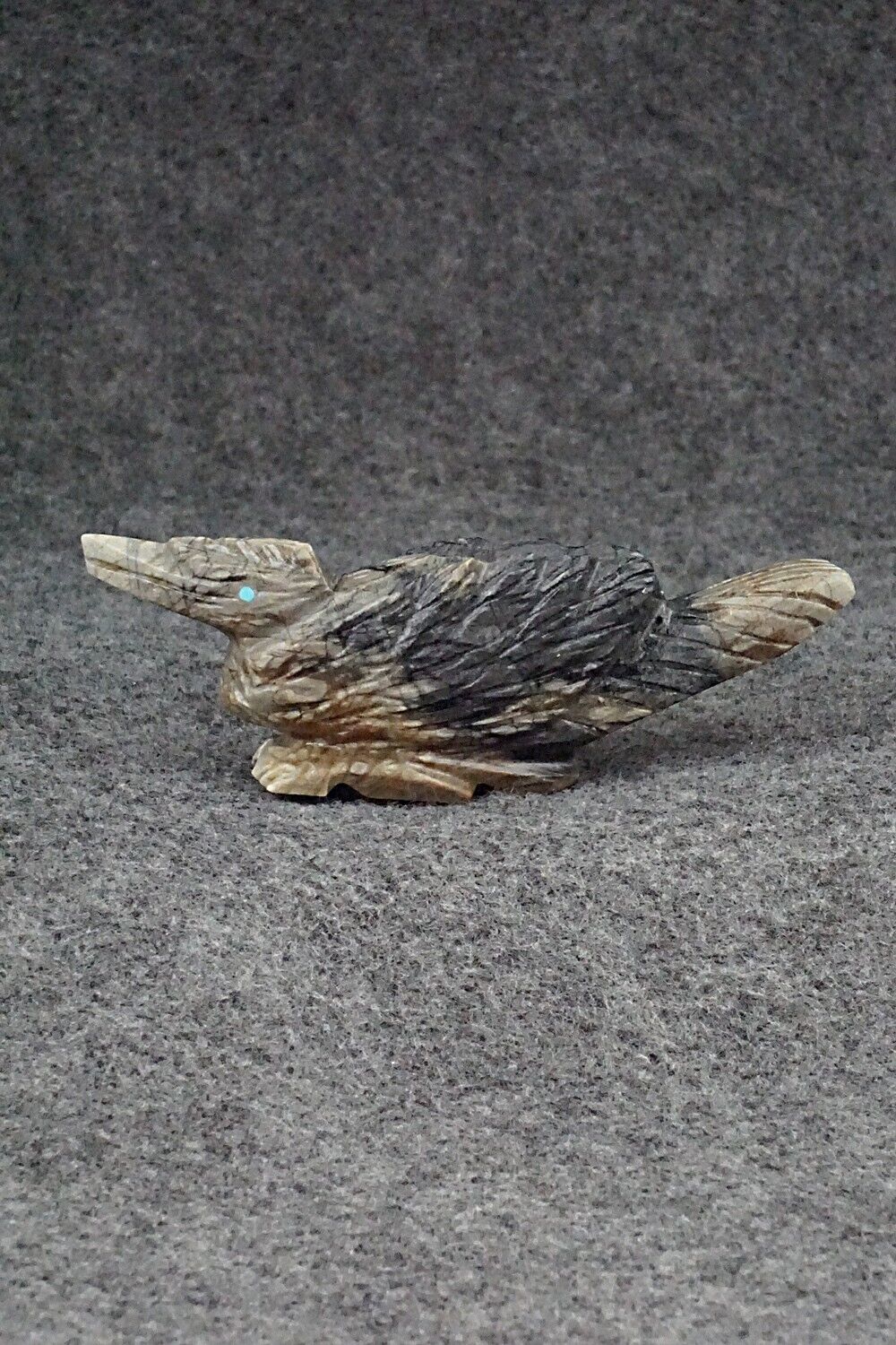 Roadrunner Zuni Fetish Carving - Tony Mackel