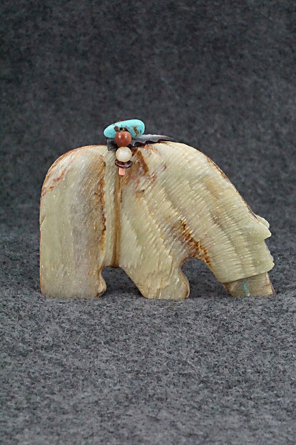 Bear Zuni Fetish Carving - Douglas Martza