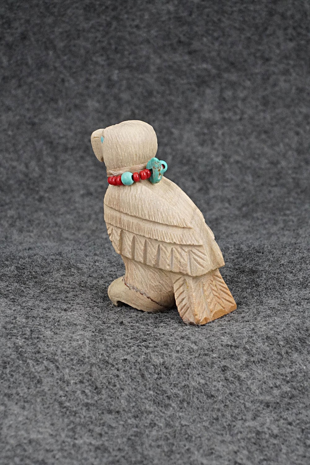 Eagle Zuni Fetish Carving - Douglas Martza