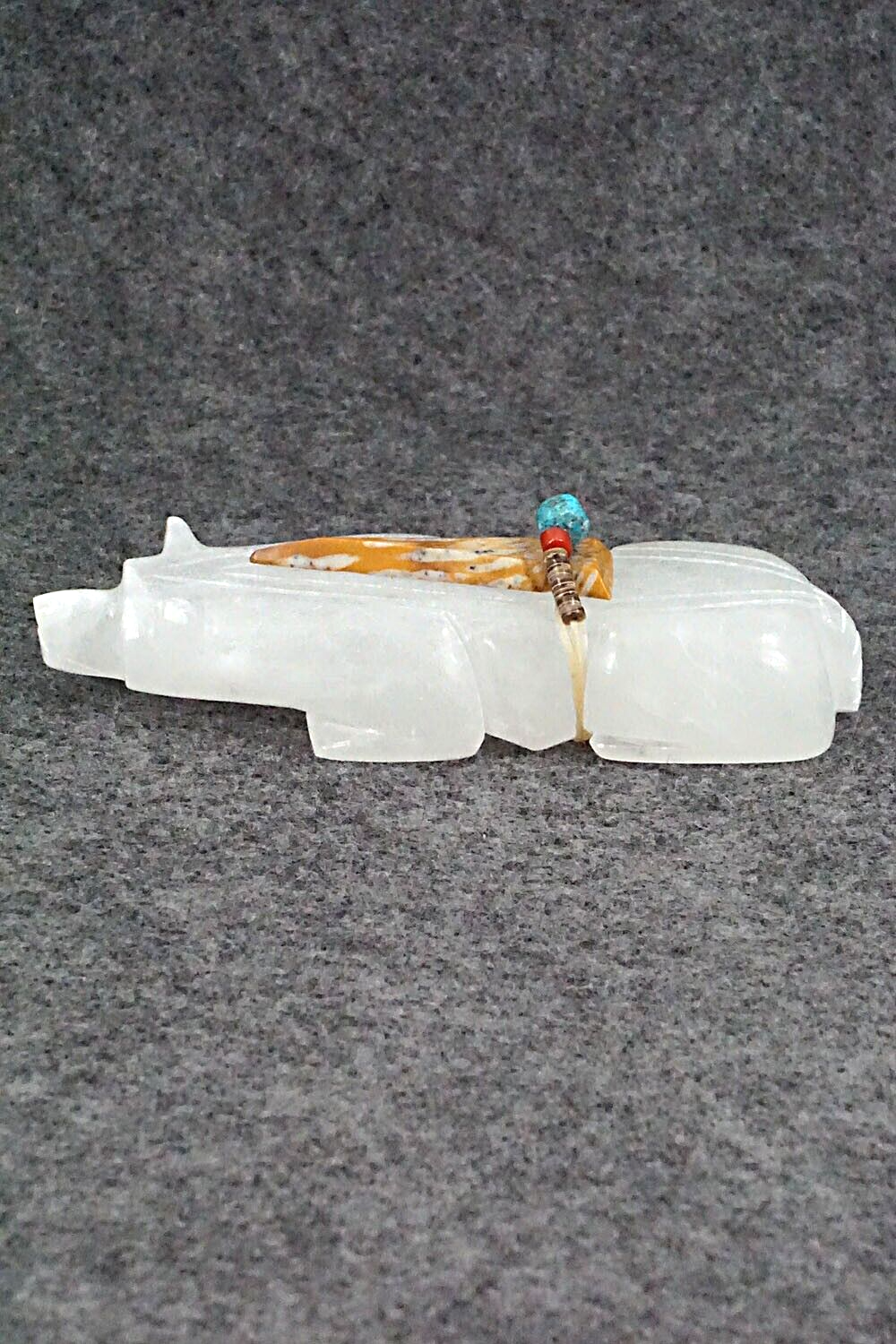 Badger Zuni Fetish Carving - Alex Tsethlikai