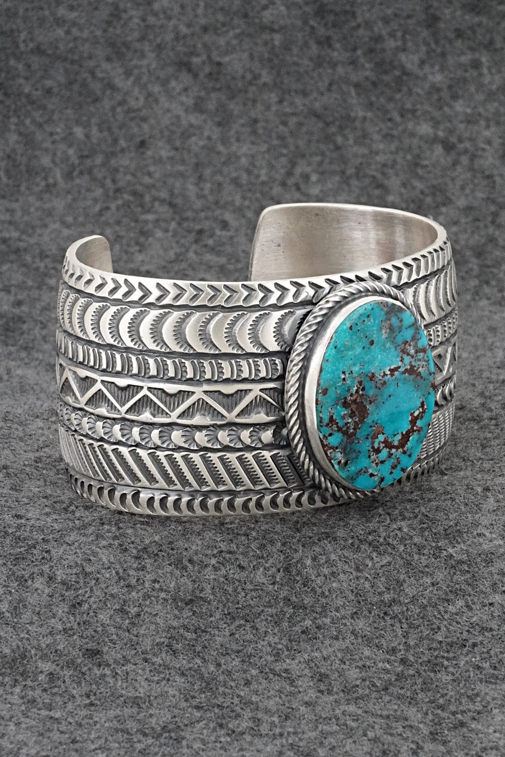 Turquoise & Sterling Silver Bracelet - Randy Boyd