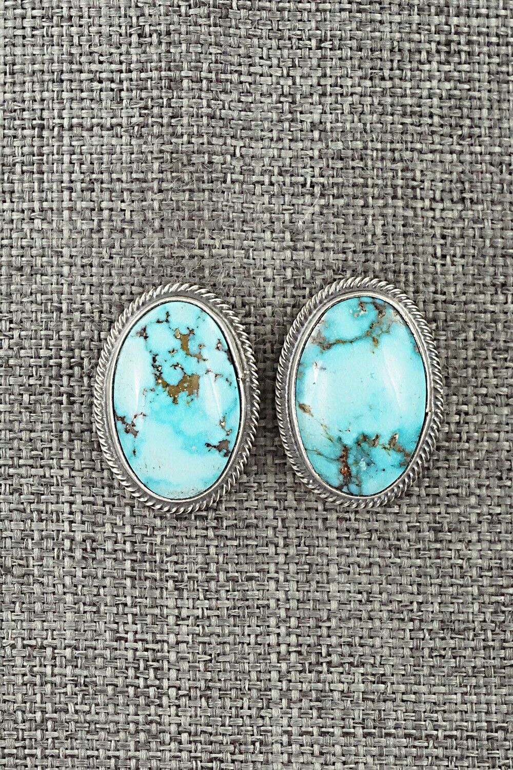 Turquoise & Sterling Silver Squash Blossom Set - Randy Boyd