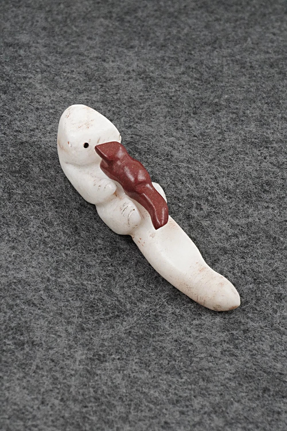Otter Zuni Fetish Carving - Justin Red Elk
