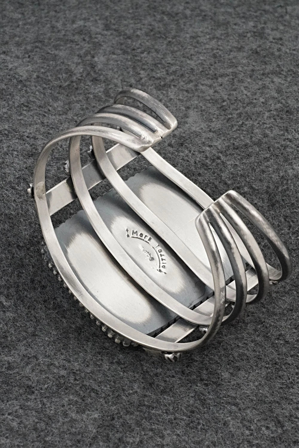 Turquoise & Sterling Silver Bracelet - Mark Yazzie