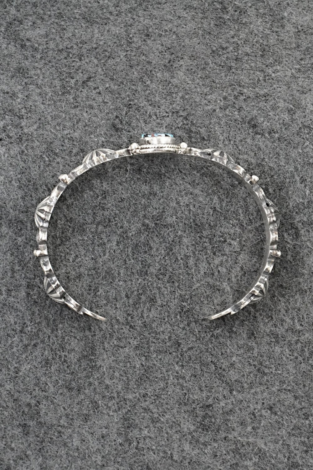 Turquoise & Sterling Silver Bracelet - Thomas Yazzie