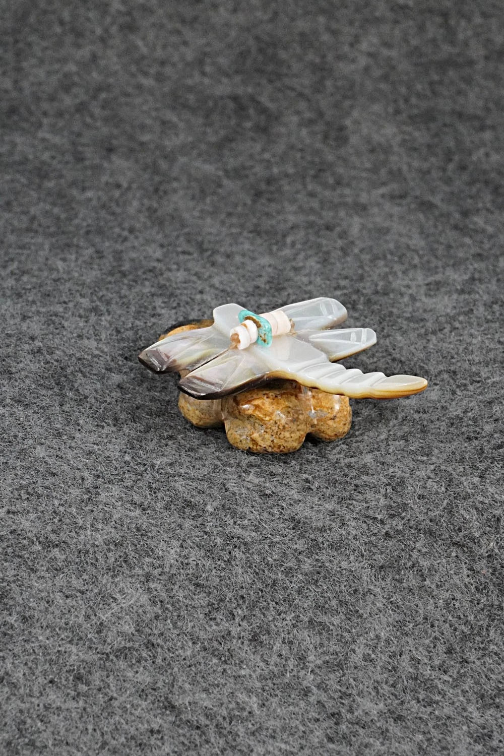 Frog Zuni Fetish Carving - Daisy Rose Leonard