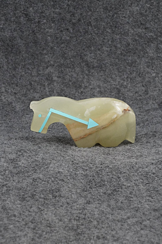 Horse Zuni Fetish Carving - Bernard Laiwakete