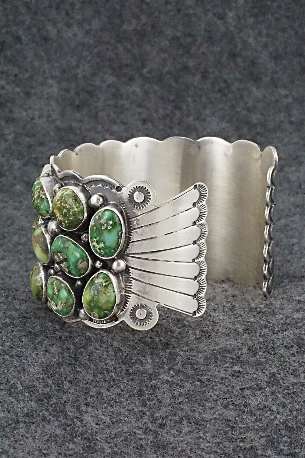 Turquoise & Sterling Silver Bracelet - Tom Lewis