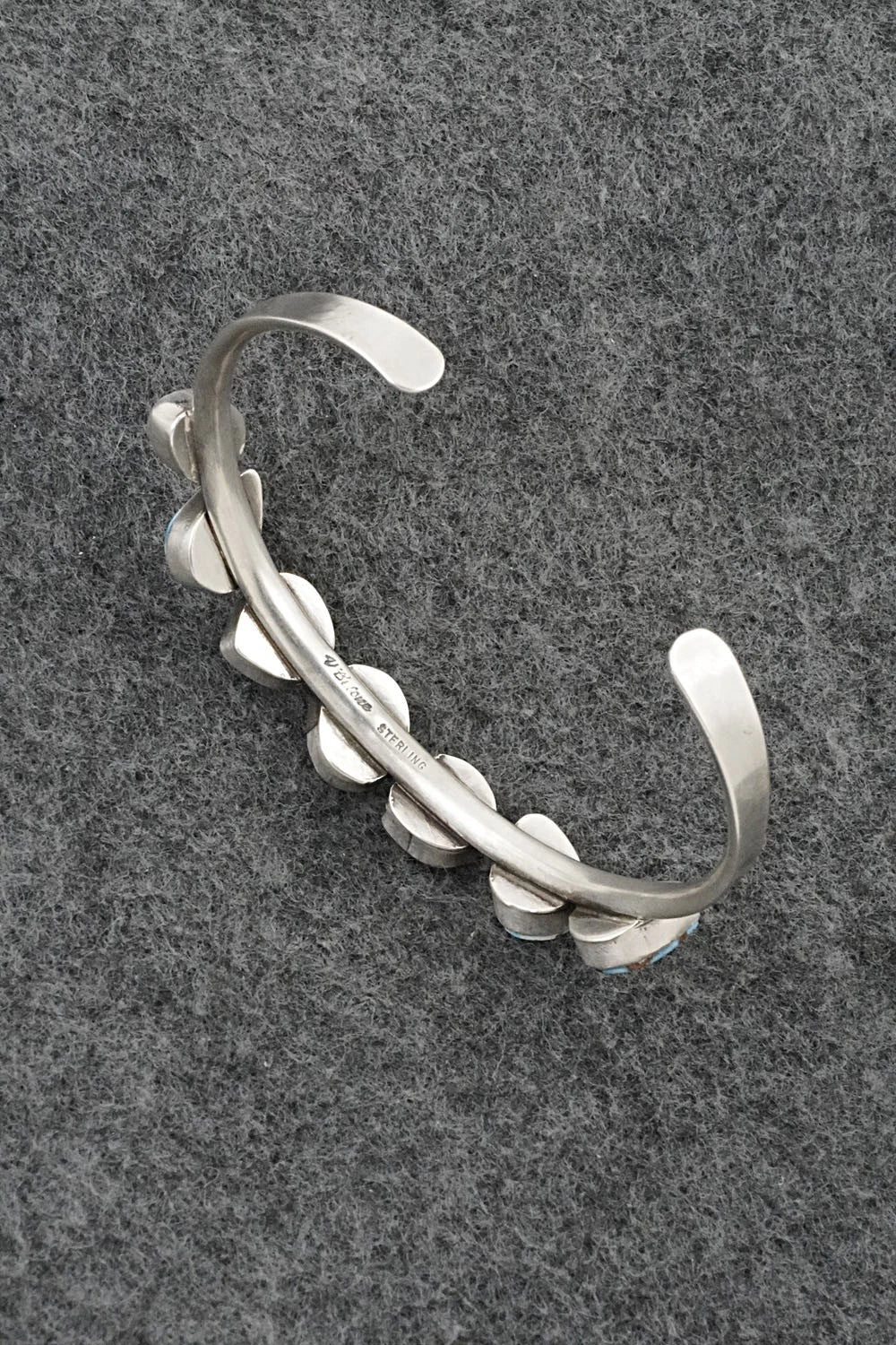 Turquoise & Sterling Silver Bracelet - Verley Betone