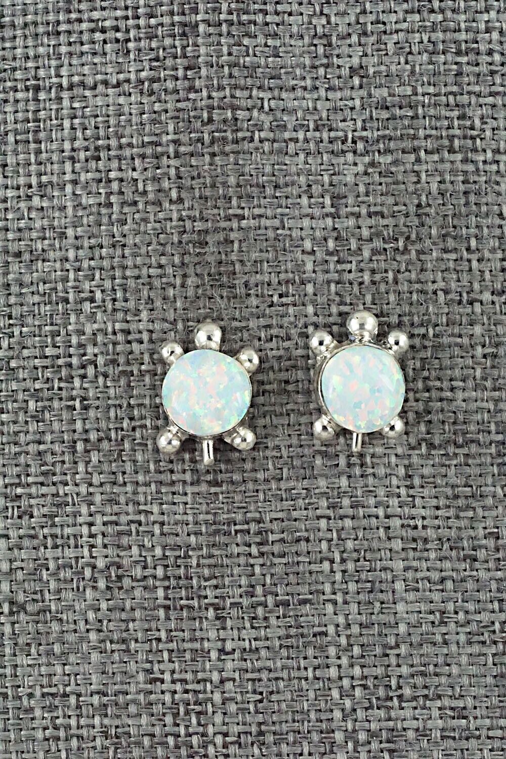 Opalite & Sterling Silver Earrings - Ashley Laate