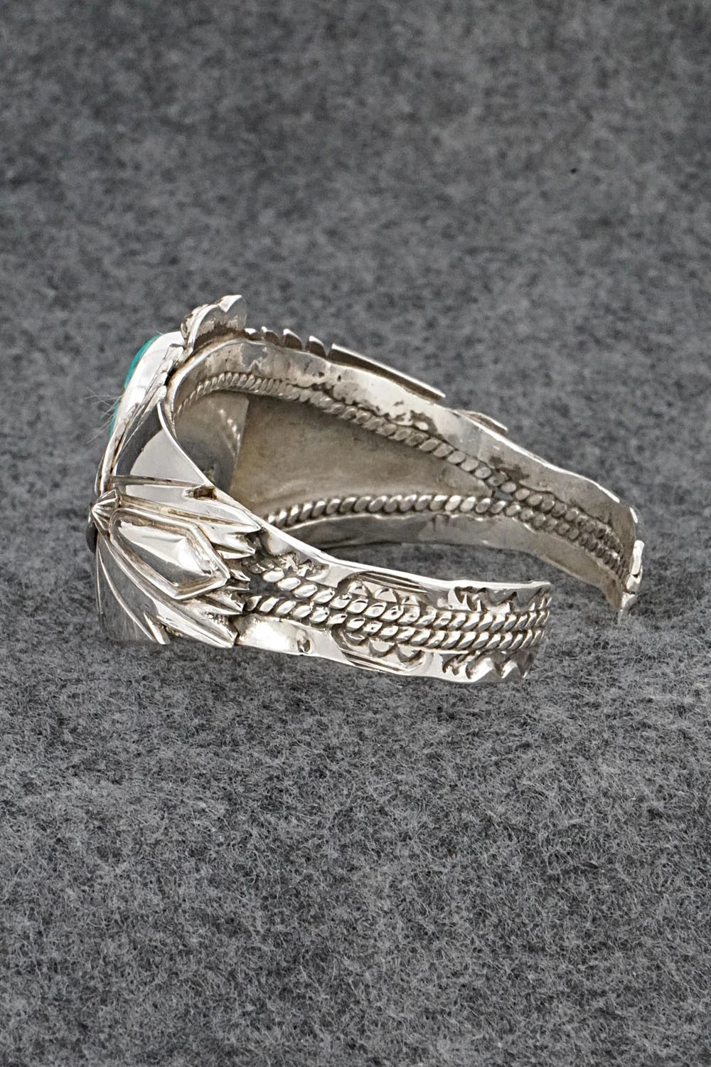 Turquoise & Sterling Silver Bracelet - Emerson Delgarito
