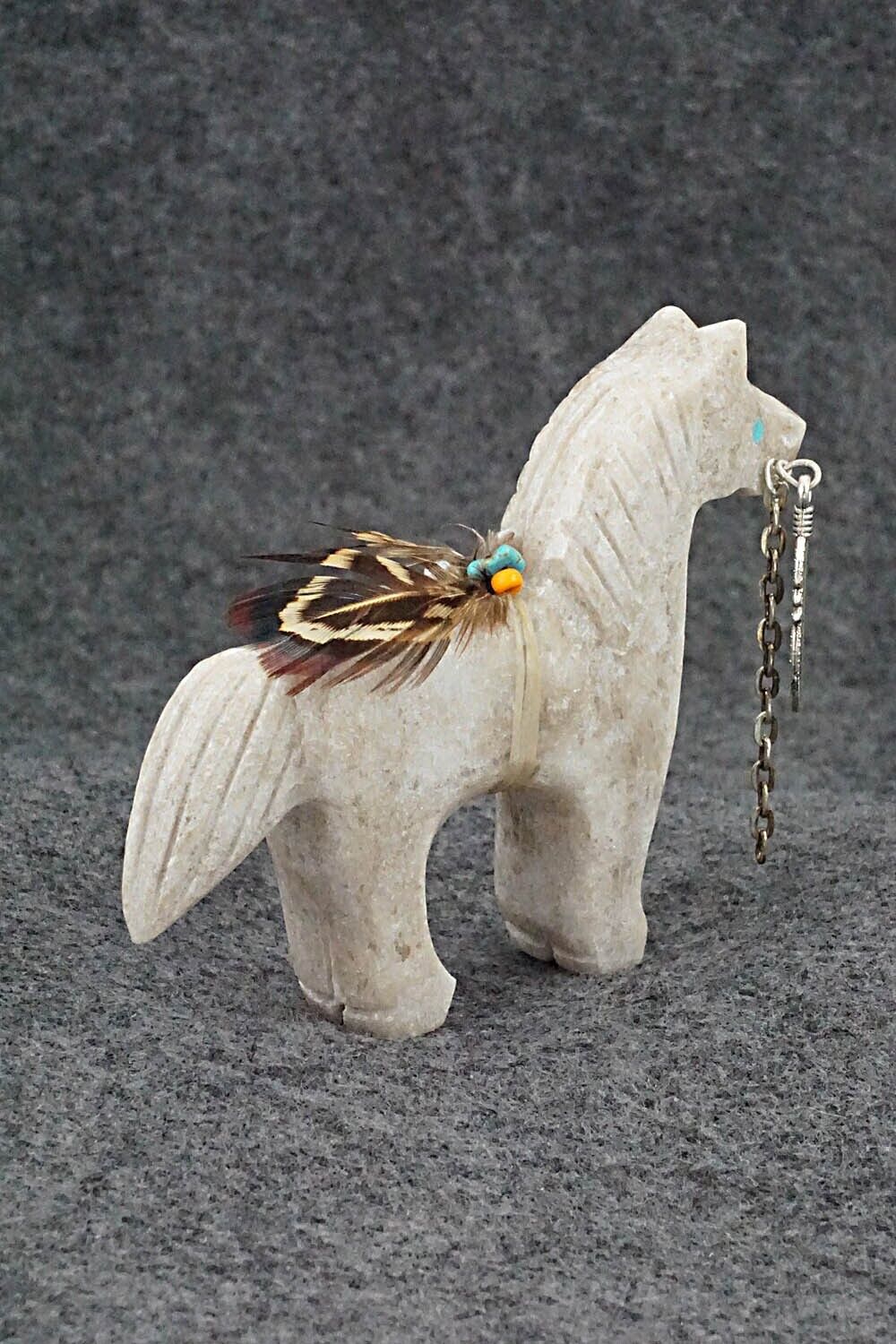 Horse Navajo Fetish Carving - Ben Livingston