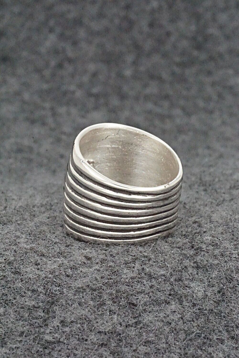 Sterling Silver Ring - Elgin Tom - Size 8.5