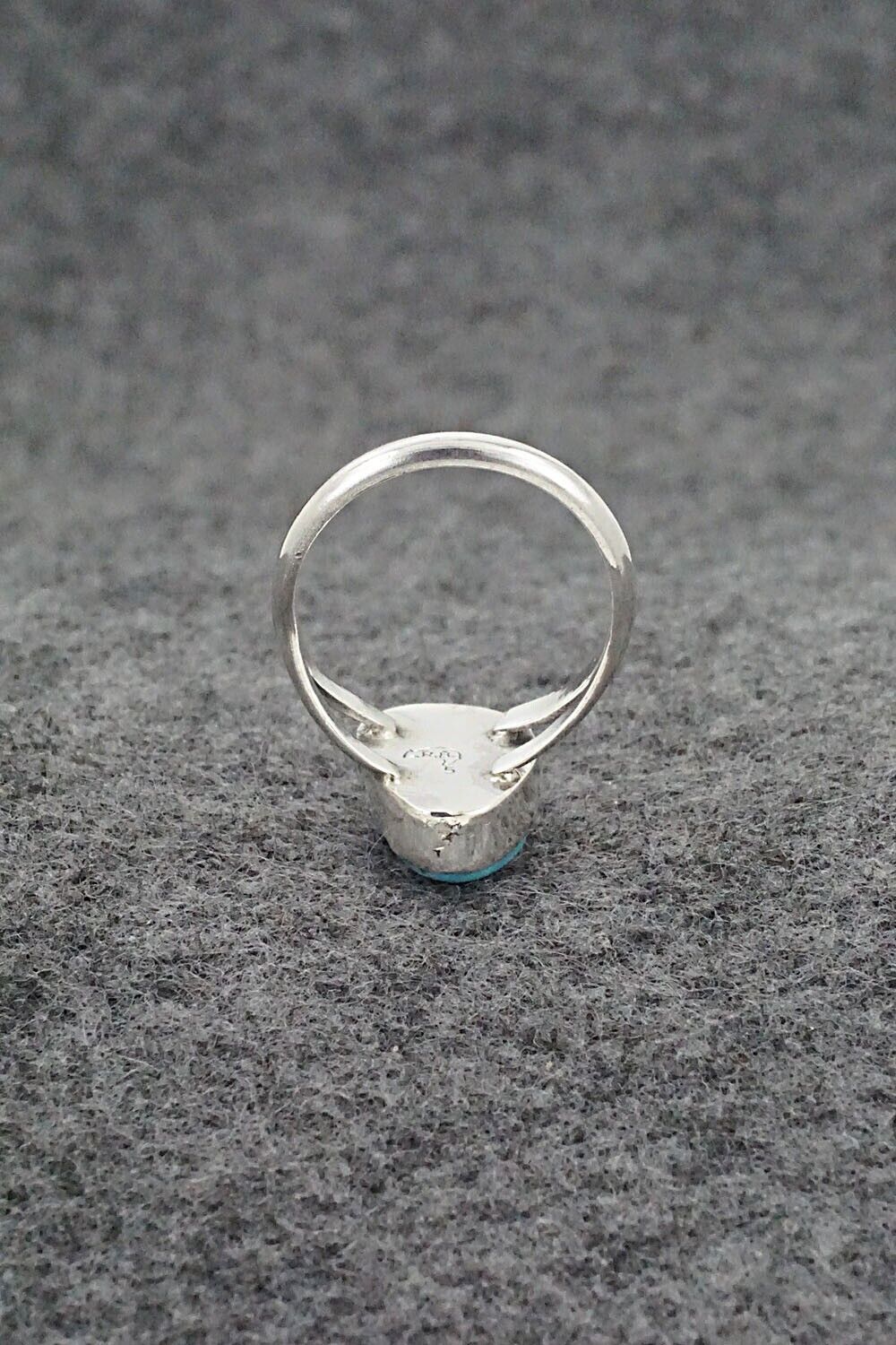 Turquoise & Sterling Silver Ring - Theresa Smith - Size 6