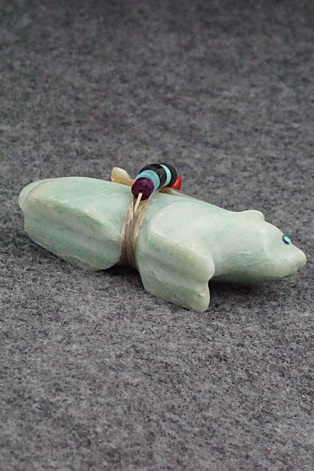 Mountain Lion Zuni Fetish Carving - Michael Laweka