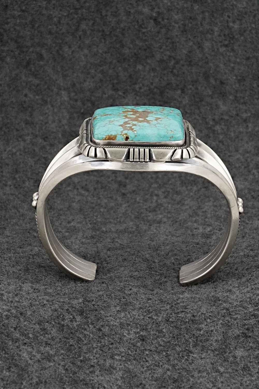 Turquoise & Sterling Silver Bracelet - Mark Yazzie